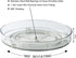 Lazy Susan Turntable Food Storage Container for Cabinets, Pantry, Refrigerator, Countertops, BPA Free - Spinning Organ-izer Rack for Spices, Condi...