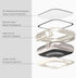 FULLIFE 6-Pack Waterproof Case for Apple Watch Series 9 8 7 45mm with Tempered Glass Screen Protector, iWatch Full Protective Hard PC Bumper Case ...