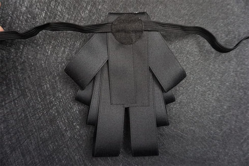 Topz bow brooch for men christmas tie adjustable band necktie rhinestone bowties men for wedding party ceremony...