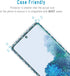 HPTech (2 Pack) Designed for Samsung Galaxy S20 FE, Galaxy S20 FE 5G, Galaxy S20 FE 5G UW Tempered Glass Screen Protector, 9H Hardness, Support Fi...