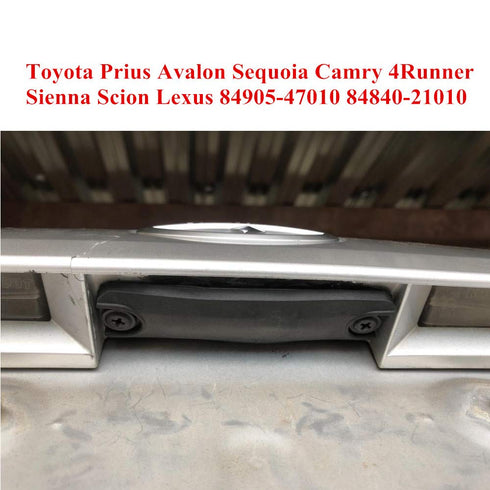Trunk Rear Hatch Liftgate Door Handle Switch Latch Cover Release Button Rubber Cover for Prius Avalon Sequoia Camry 4Runner Sienna Scion 84905-470...