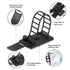 Adhesive Cable Management Clips, 100Pcs Adjustable Nylon Cable Strap Ties Wire Clips Clamps Organizer with Strong Adhesive Tape, Extra Screw & Hol...