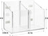 MaxGear Magnetic Dry Erase Marker Holder, Acrylic Magnetic Pen Holder for Fridge Accessories, Magnet Marker Holder for Whiteboard, Wall, Locker Or...