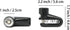 2Pcs Bicycle Lock Bike Security Lock Disc Brake Lock Bicycle Accessories (Black)...
