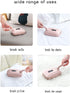 2Pcs Carpet Brush Handheld Carpet Table Sweeper Triple Brush Head Carpet Table Brush Pet Hair Cleaning Brush Collector Brush (Blue+Pink)...