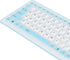 Foldable Silicone Keyboard,USB Wired Silicone Keyboard,103 Keys Waterproof Rollup Keyboard,Soft Touch Keyboard for PC,Laptop,Notebook(blue)...