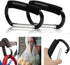 2 PCS Strong Stroller Hooks for Bags, Car Headrest Hook, Grocery Bag Hooks Large Carabiner Heavy-Duty Clip Hook for Groceries, Dog Leashes, Purses...