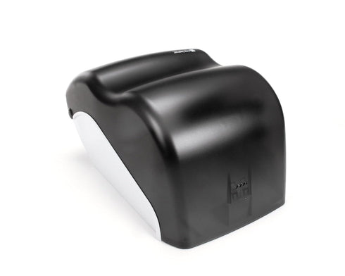 San Jamar Tear-N-Dry Classic Paper Towel Dispenser with Touchless Dispensing for Bathroom, Kitchens, Restaurants, And Cafeterias, Plastic, 10 Inch...