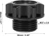 X AUTOHAUX Black Aluminum Alloy Gas Engine Oil Filler Cap Plug Cover for Toyota Camry Highlander Crown Corolla Reiz...
