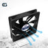 Coolerguys 12vDC Waterproof IP67 Fan (High Speed, 120x25mm)...
