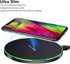 Fast Charge 10W Max Ethernoid Universal Fast Wireless Charging Pad Compatible with iPhone 14/14 Plus/14 Pro/14 Pro Max/13/13 Mini/SE 2022/12/11/X/...