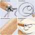 Danish Dough Whisk Sourdough Bread Dough Mixer 3 Pack Stainless Steel Dough Hook Dutch Whisk Hand Wooden Handle Kitchen Whisking Mixing Tool Bread...