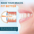3 pcs 2 IN 1 Clear Aligner Removal & Seating Tool for Invisible Removable Braces & Trays, Retainers - Clean and Hygienic Oral Care Accessory, A Mu...