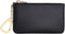 Premium Genuine Full Grain Leather Mini Coin Purse Keychain Pouch Card Holder for Men Women (Black)...