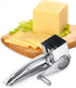 Cheese Grater, Multipurpose Stylish Design Kitchen Stainless Steel Rotary Cheese Grater Shred Tool...