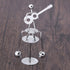 Veemoon Perpetual Motion Desktop Ornament Metal Balance Decoration Small Physics Decor Perpetual Motion Machines Energy Desk Mini Iron Art Decor f...