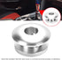 Shift Knob Limiter, Universal Car Shift Knob Boot Retainer Limiter Shifter Shifting Head Buckle Stopper (Silver)...