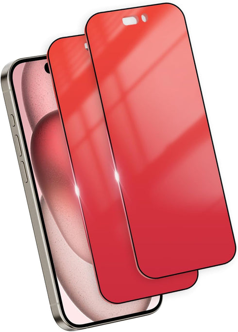 2 Pack Gradient for iPhone 15 Pro Privacy Screen Protector (NOT Glass) for iPhone 15Pro Anti-Blue Light, Anti-Fingerprint Soft Film Anti-Spy PET, ...
