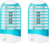 Indoor Bug Zapper for Home Mosquito Killer Trap Zapper, Electric Gnat Fly Trap Zapper for House Plug in Bug Killer Light Lamp Eliminates Flying Pe...