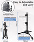 Desktop Webcam Tripod Stand, Extendable Webcam Camera Stand Tripod for Logitech Stream Webcam C925e C922x C922 C930e C930 C920 C615 and Other Devi...