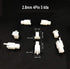 400Pcs 2.8mm 2 3 4 6 9 Pin Automotive Electrical Wire Connector Male Female Socket Plug Header Crimp Wire Terminals Kit for Boat, Car, Motorcycle...