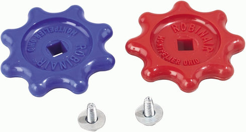 Robinair 40449 Replacement Handwheel Set - Red, Blue...