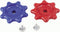 Robinair 40449 Replacement Handwheel Set - Red, Blue...