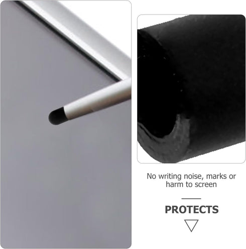 ULTECHNOVO Stylus Pen Tips, Replacement Stylus Pen Replacement Tips Replacement Rubber Tips 15 Pcs Rubber Tips Universal Stylus Pens Stylus Pens R...