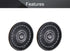 Fielect DIY Magnetic Speaker 2W 8 Ohm 36mm Diameter Round Shape Replacement Loudspeaker 2pcs...
