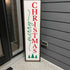 Christmas Stencils for Painting on Wood Porch Merry Christmas Stencil Candy Cane/Hot Cocoa/Gingerbread/Winter Scene Drawing Templates for Door Mat...