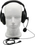 Overhead Headsets Headphones with VOX-PTT Boom Mic is Compatible with Kenwood Puxing Quansheng Wouxun HYT Nexedge Puxing Two Way Radio...