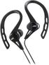 JVC HAECX20B Sports Clip Inner Ear Headphones, Black......