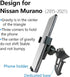 Car Phone Holder for 2015-2024 Nissan Murano Auto Accessories Navigation Bracket Interior Decoration Mobile Cell Phone Mount...