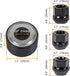 Universal Wheel Stud Installer Tool,Tire Stud Tool, M12x1.25 M12x1.5 M14x1.5, Iron, with 3/4" Hex Wheel Lug Nuts, Black...
