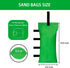 Tent Weights Set of 4 Sand Bags for Canopy Legs Outdoor Instant Sun Shelter Patio 112LBS Large Heavy Duty (Green)...