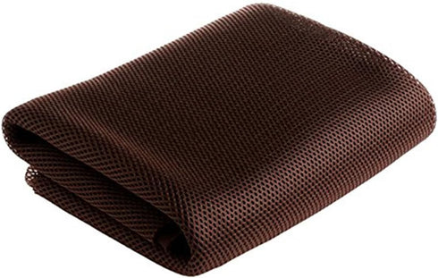 Speaker Grill Cloth Stereo Mesh Fabric for Speaker Repair, Brown - 55 x 20 in / 140 x 50 cm...