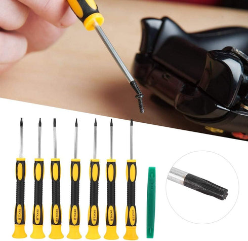 Repair Tool Kit for PS4, Mini 8 in 1 Multifunction PS4 Game Machine Disassembly Precision Screwdriver Set for Switch Game Consoles with 1 x T10H 1...