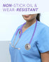 FriCARE Purple Stethoscopes for Nurses, Doctors and Nursing School Students, Lightweight Single Head Stethoscopes kit for Home Use Medical Supplie...