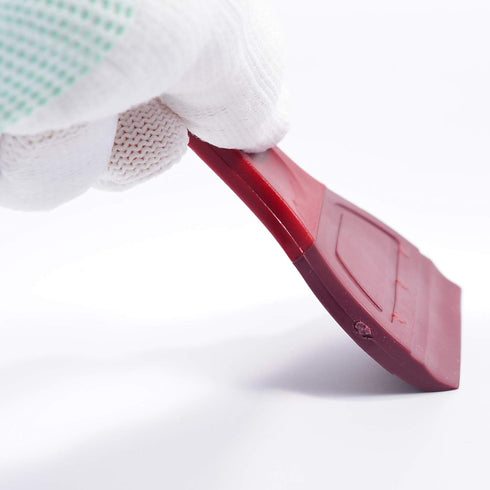 Extra Small Squeegee Soft Rubber Blade 2 Inch Mini Size for Screen Printing, Chalk Paste or Ink, Self-Adhesive Vinyl, Desktop Screen Cleaning, Pac...