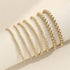 Gold Beaded Bracelets for Women 14K Gold Plated Stackable Bracelet Gold Bracelet Stack Delicate Stackable Gold Bracelets for Women...