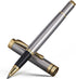 BEILUNER Ballpoint Pens, Stunning Silver Chrome Metal Pen with Golden Trim, Best Ball Pen Gift Set for Men & Women, Professional, Executive, Offic...