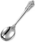 KEAWELL Gorgeous Round Soup Spoon, Set of 4, 18/10 Stainless Steel, Luxury Bouillon Spoon, Dishwasher Safe, Fine Mirror Polished (Silver)...