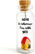 Kseniya Revta Cute Girlfriend and Boyfriend Gifts - Personalized Anniversary Present for Her Him - Custom Photo Birthday Gift Bottle (Colorful Hou...