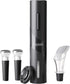 Electric Wine Opener, Automatic Bottle Corkscrew with Foil Cutter, Vacuum Stopper and Wine Aerator Pourer...