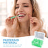 60PCS Floss Brush Adult Interdental Brush Push-Pull Type Tooth Cleaning Tool Soft Toothpick Cleaners Oral Dental Hygiene Brush Tooth Flossing Head...