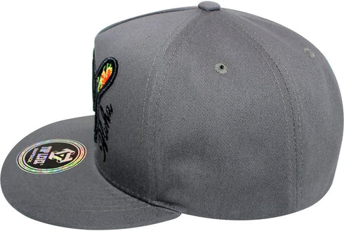 TOP LEVEL Men's Adjustable Cotton Snapback Cap 7 (Various Unique Hat Designs Available)...