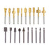 HSS Router Carbide Engraving Bits and Router Bit Set 1/8"(3mm) Shank for Rotary Tools Accessories for DIY Woodworking, Carving, Engraving, Drillin...