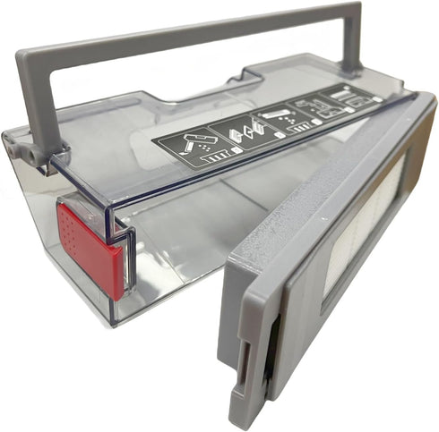 Dust Bin Box Compatible with Ecovacs Deebot Ozmo Yeedi T5/N5/T8/N8/T8AIVI/T8MAX/T8POWER/T9/950 Series Robot Vacuum Cleaner Parts...