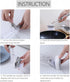 Dishwand Set, No-Scratch Soap Dishwashing Brush Scrubber, Kitchen Cleaning Sponge Cleaning Brush for Pots, Dishes, Sink, Comes with 1 Replacement ...