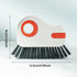2 in1Groove Cleaning Brush Window Track Cleaning Tools,Multifunction Hard Bristle Crevice Cleaning Brush with Hidden Scraper,Grout Cleaner Grip Br...